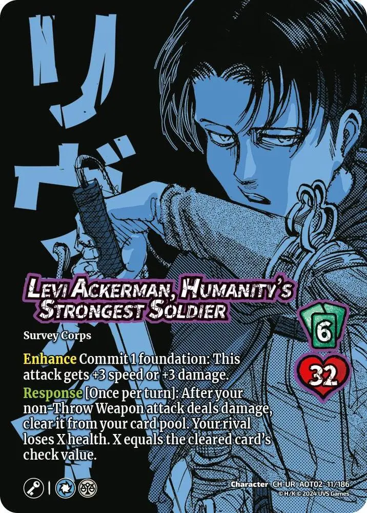 Levi Ackerman, Humanity's Strongest Soldier - Attack On Titan: Origins Of Power (Aot02) 1