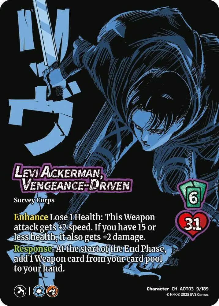 Levi Ackerman, Vengeance-Driven 1