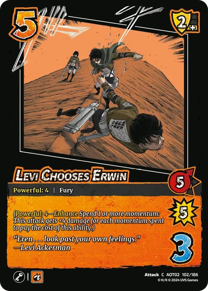 Levi Chooses Erwin - Attack On Titan: Origins Of Power (Aot02) 1