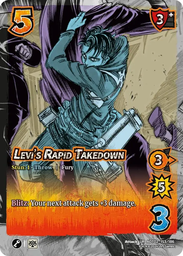 Levi's Rapid Takedown - Attack On Titan: Origins Of Power (Aot02) 1