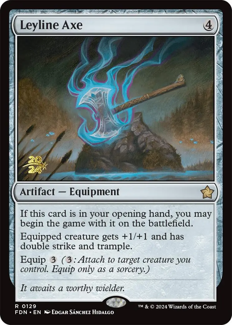 Leyline Axe [Foundations Prerelease Promos] 1