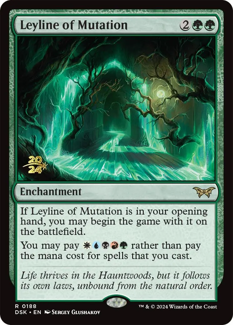 Leyline Of Mutation [Duskmourn: House Of Horror Prerelease Promos] 1