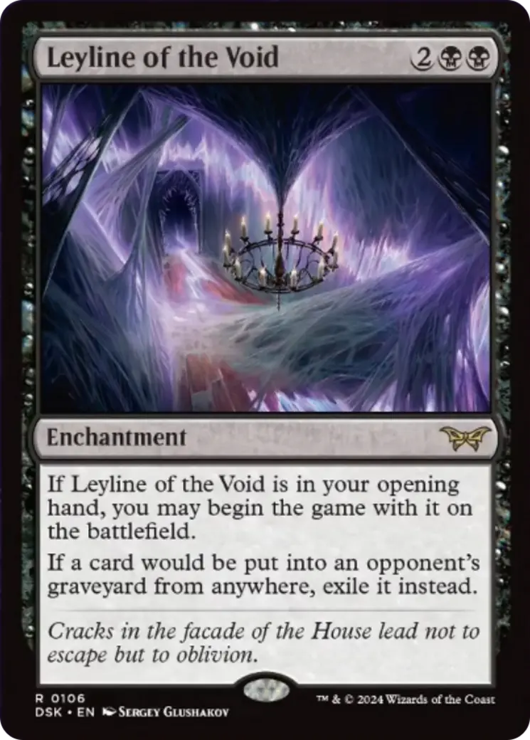 Leyline Of The Void [Duskmourn: House Of Horror] 1