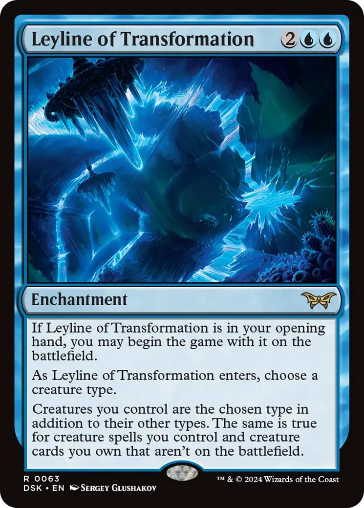 Leyline Of Transformation [Duskmourn: House Of Horror] 1