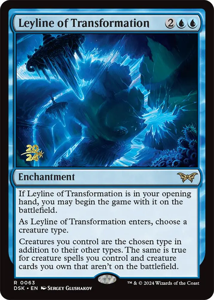 Leyline Of Transformation [Duskmourn: House Of Horror Prerelease Promos] 1