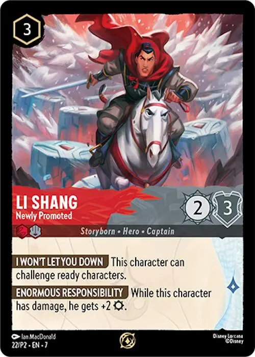 Li Shang - Newly Promoted (22) [Promo Cards] 1