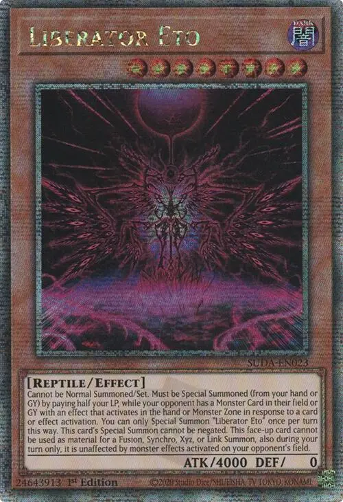 Liberator Eto (Quarter Century Secret Rare) [Suda-En023] Quarter Century Secret Rare 1