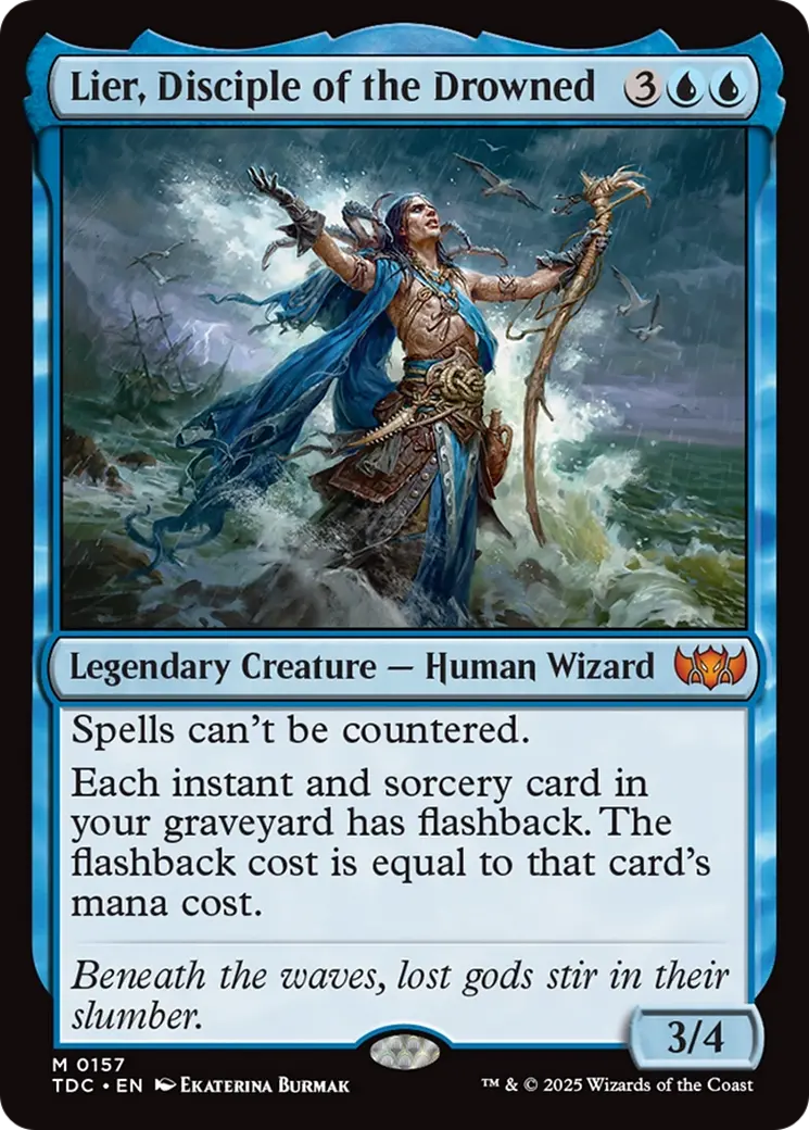 Lier, Disciple Of The Drowned [Tarkir: Dragonstorm Commander] 1