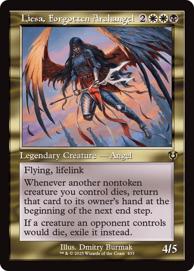 Liesa, Forgotten Archangel (Retro Frame) [Innistrad Remastered] 1