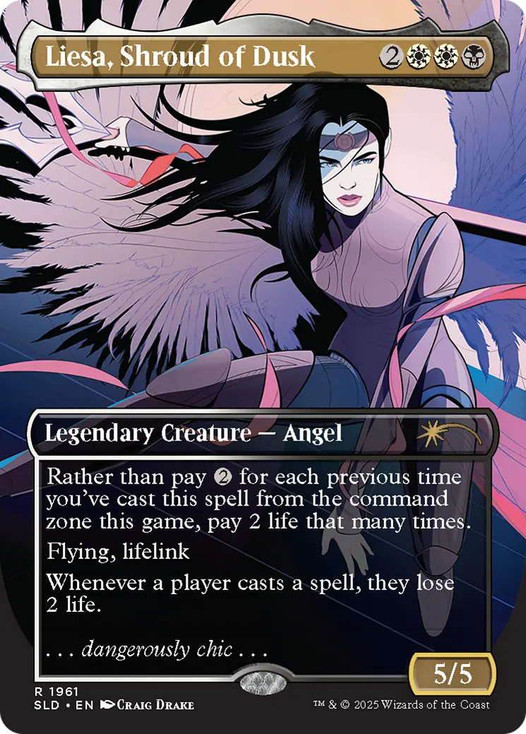 Liesa, Shroud Of Dusk (Rainbow Foil) [Secret Lair Drop Series] 1