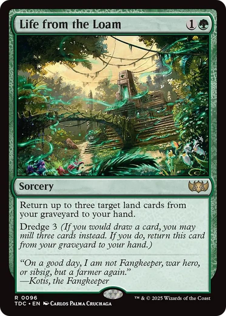 Life From The Loam [Tarkir: Dragonstorm Commander] 1