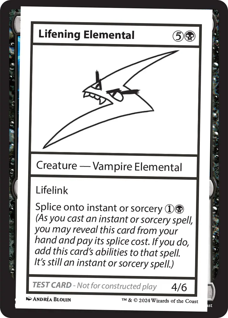 Lifening Elemental [Mystery Booster 2 Playtest Cards] 1