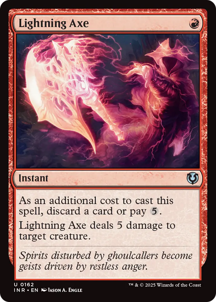 Lightning Axe [Innistrad Remastered] 1