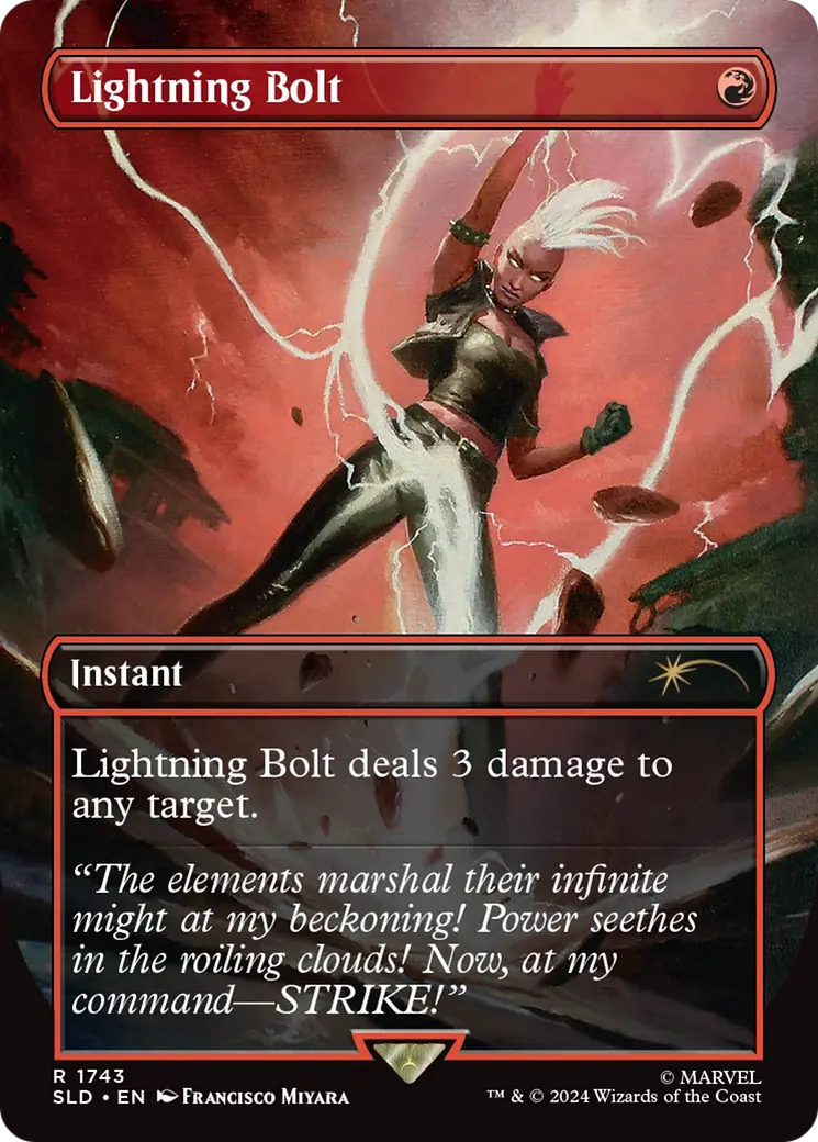 Lightning Bolt (1743) [Secret Lair Drop Series] 1