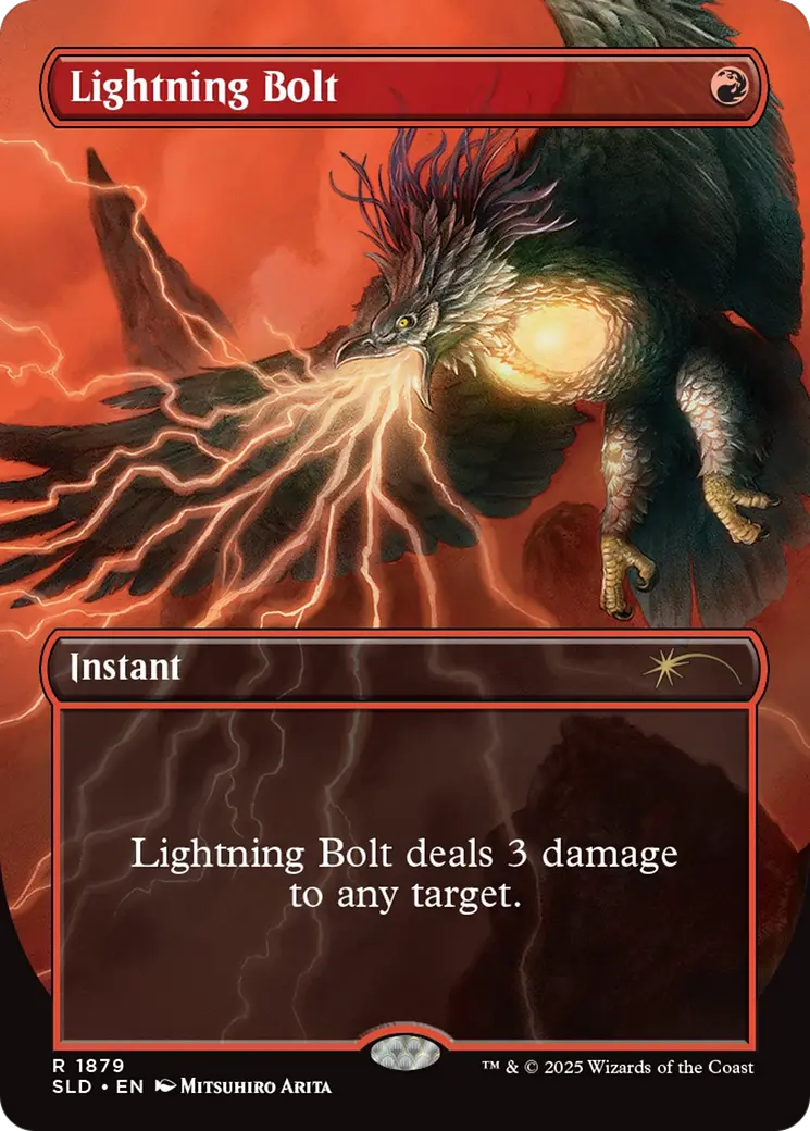 Lightning Bolt (1879) (Rainbow Foil) [Secret Lair Drop Series] 1