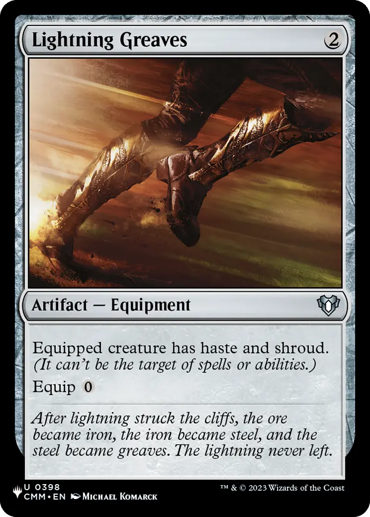 Lightning Greaves (Cmm) [The List] 1