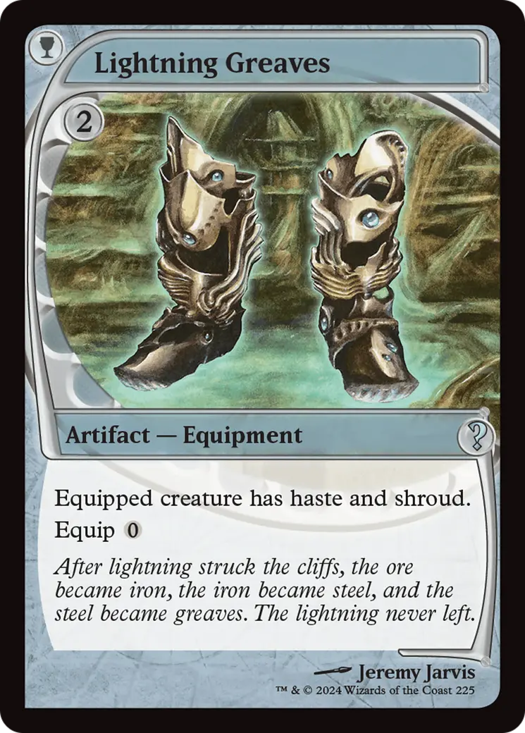 Lightning Greaves (Future Sight) [Mystery Booster 2] 1