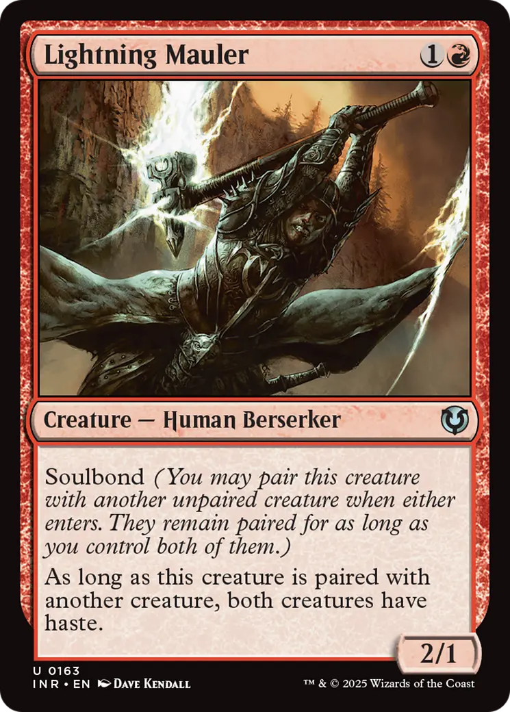 Lightning Mauler [Innistrad Remastered] 1