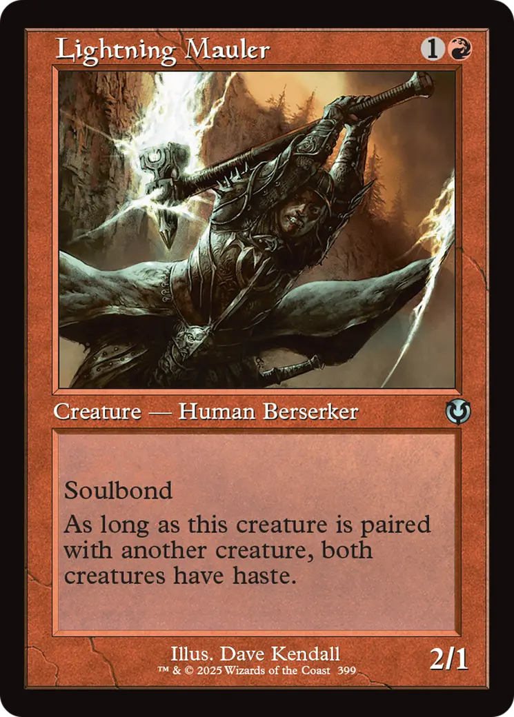 Lightning Mauler (Retro Frame) [Innistrad Remastered] 1