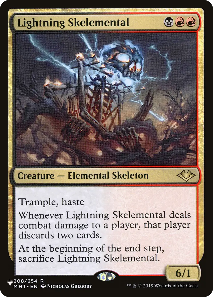 Lightning Skelemental [The List] 1