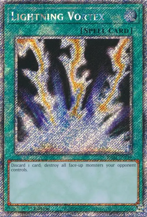 Lightning Vortex (Platinum Secret Rare) [Ra03-En148] Platinum Secret Rare 1