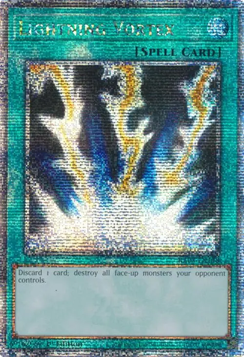 Lightning Vortex (Quarter Century Secret Rare) [Ra03-En148] Quarter Century Secret Rare 1