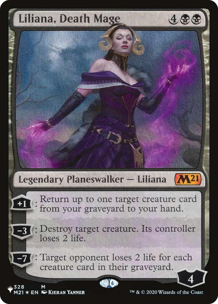 Liliana, Death Mage [The List] 1
