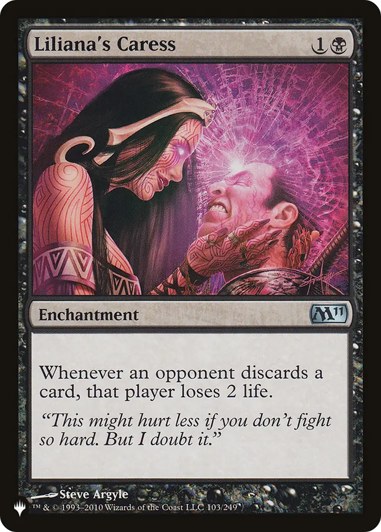 Liliana's Caress [The List] 1