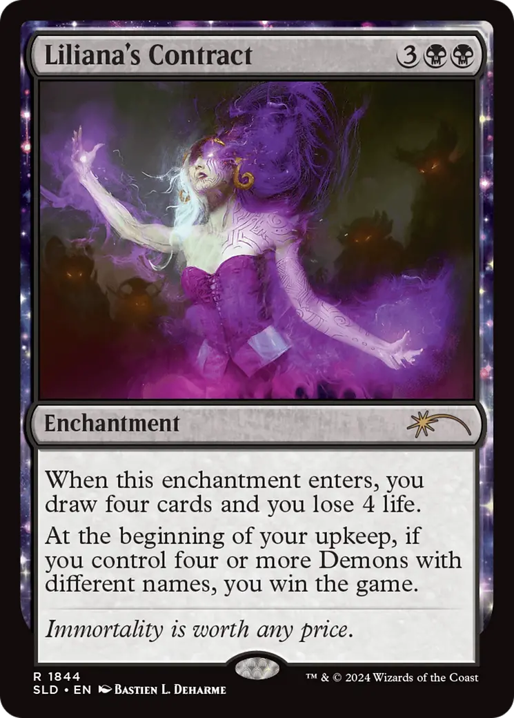 Liliana's Contract (1844) [Secret Lair Drop Series] 1
