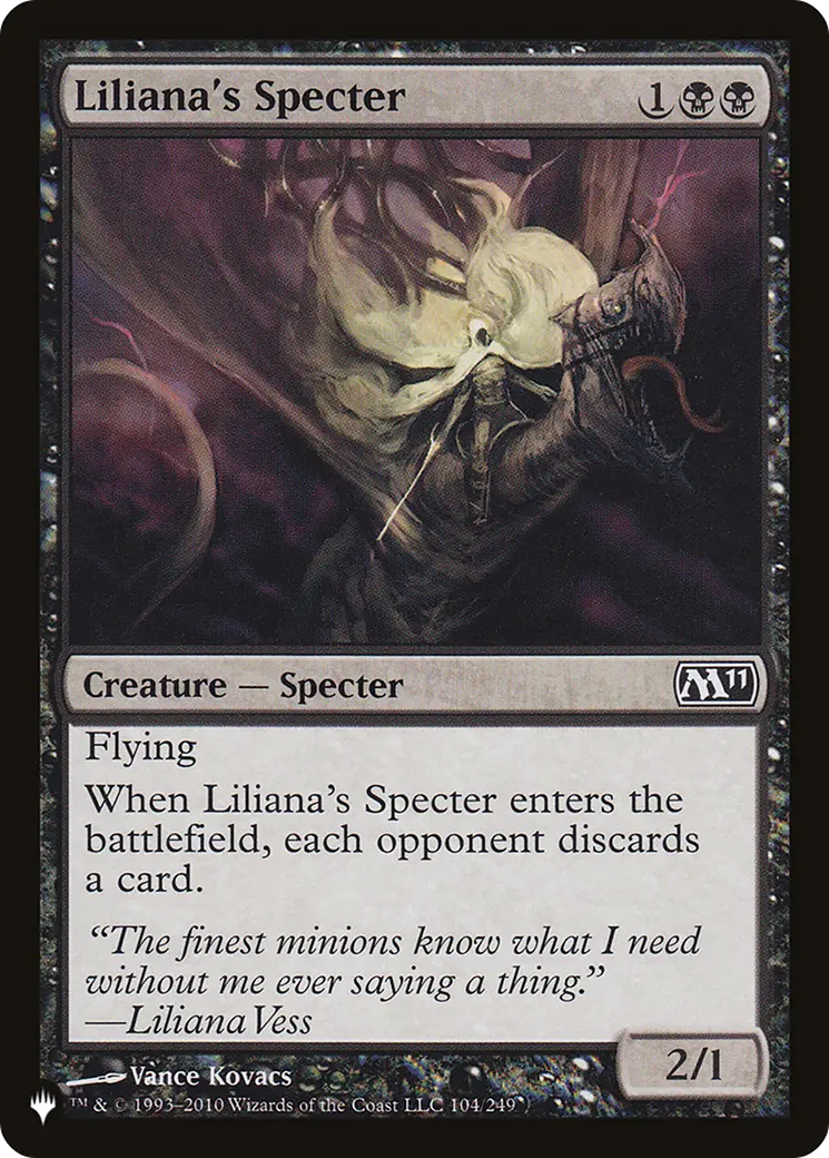 Liliana's Specter [The List] 1