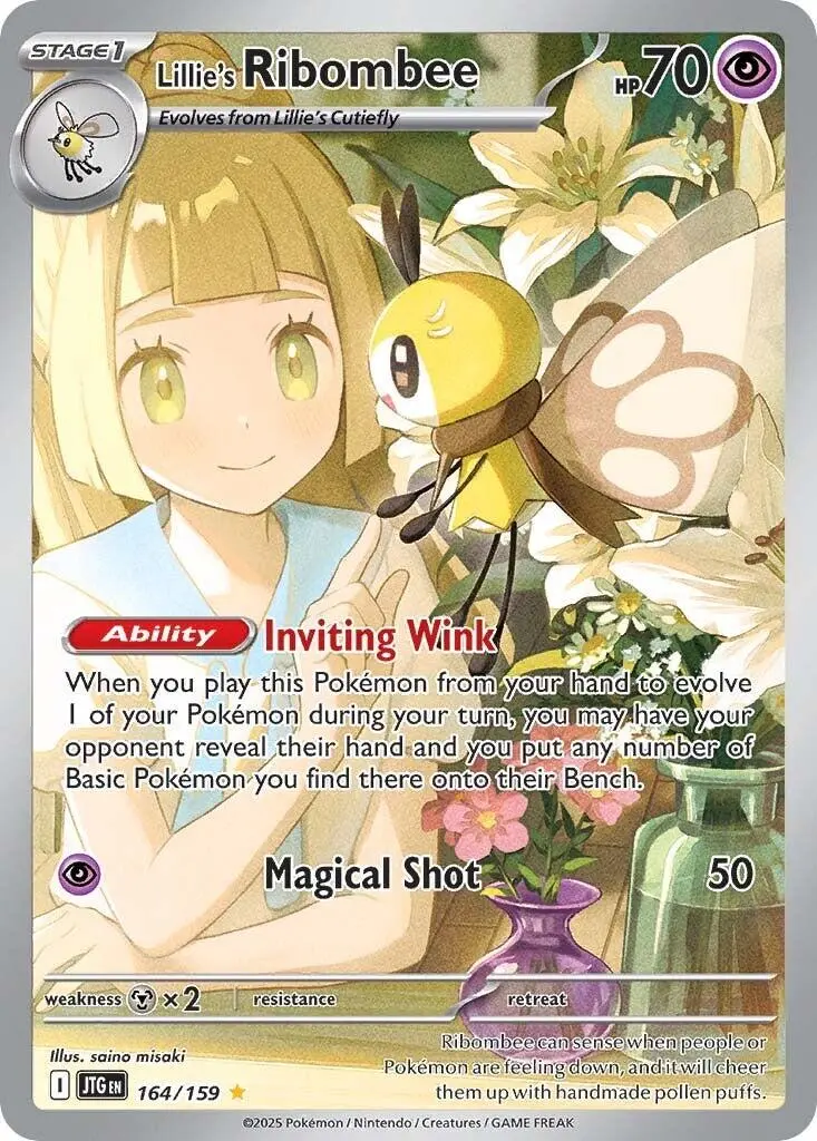 Lillie's Ribombee (164/159) [Scarlet & Violet: Journey Together] 1