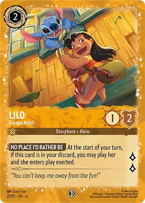 Lilo - Escape Artist (25) [Promo Cards] 1