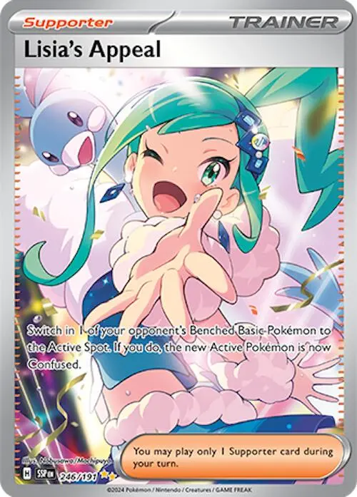 Lisia's Appeal (246/191) [Scarlet & Violet: Surging Sparks] 1