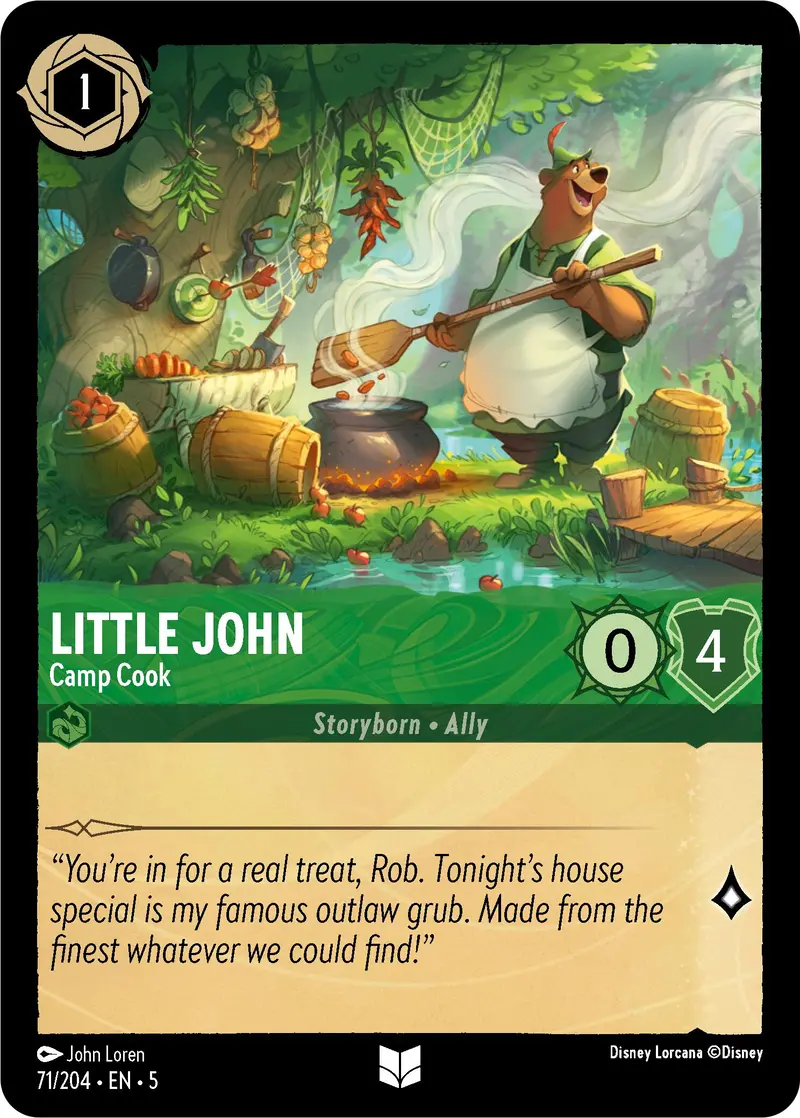 Little John - Camp Cook (71/204) [Shimmering Skies] 1