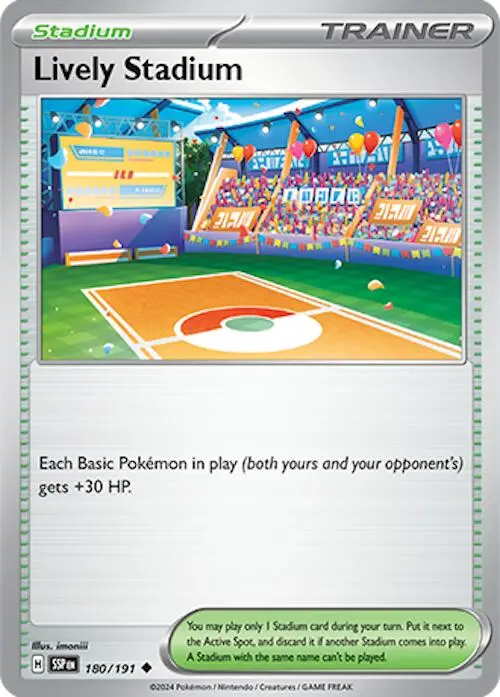 Lively Stadium (180/191) [Scarlet & Violet: Surging Sparks] 1