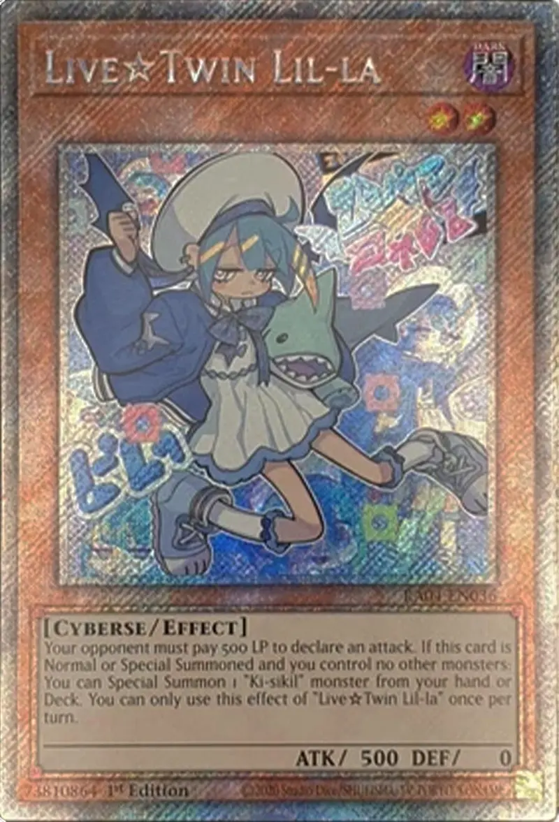 Livetwin Lil-La [Ra04-En036] Platinum Secret Rare 1
