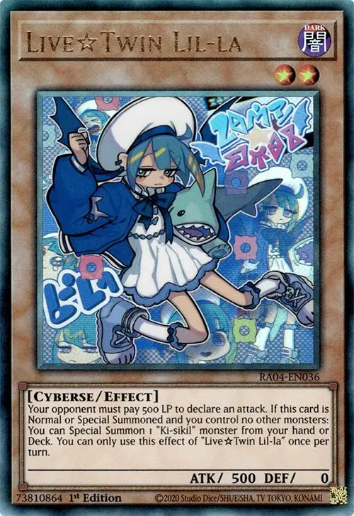 Livetwin Lil-La [Ra04-En036] Prismatic Ultimate Rare 1