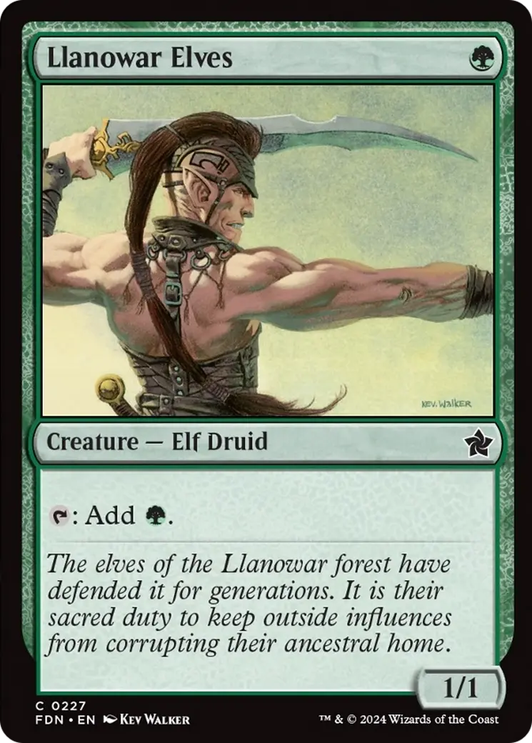Llanowar Elves [Foundations] 1