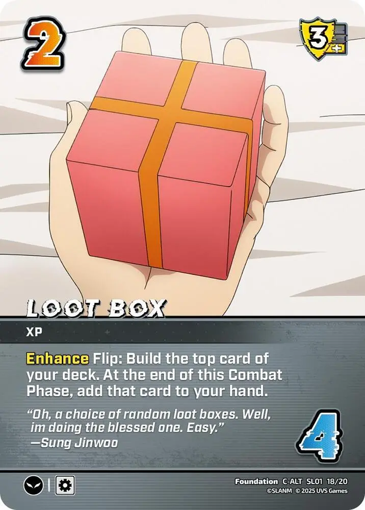 Loot Box (Alternate Art) - Sl01 18/20 - Alternate Art Common 1