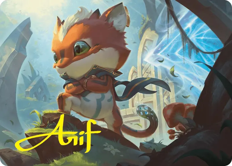 Loot, Exuberant Explorer Art Card (12/54) (Gold-Stamped Signature) [Foundations Art Series] 1