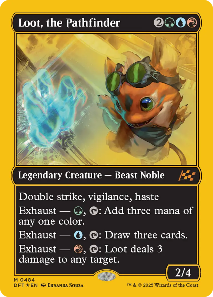 Loot, The Pathfinder (First-Place Foil) [Aetherdrift] 1