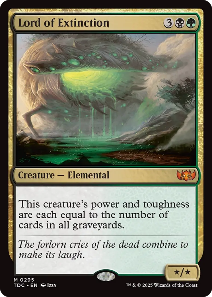 Lord Of Extinction [Tarkir: Dragonstorm Commander] 1