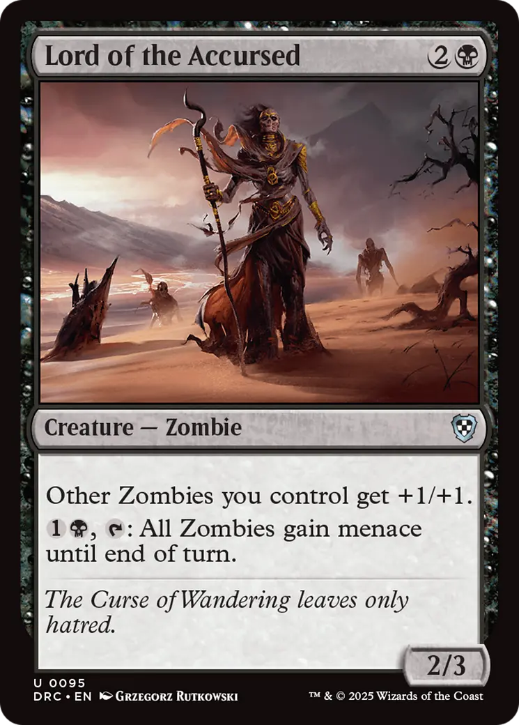 Lord Of The Accursed [Aetherdrift Commander] 1