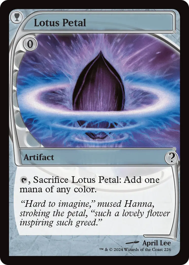 Lotus Petal (Future Sight) [Mystery Booster 2] 1