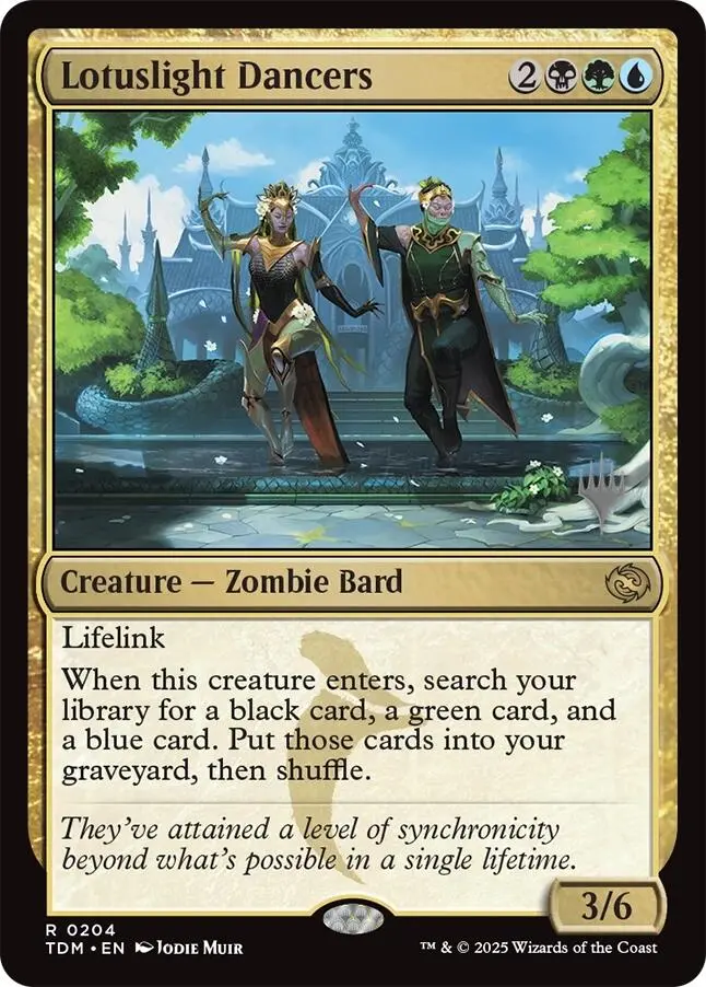 Lotuslight Dancers [Tarkir: Dragonstorm Promos] 1