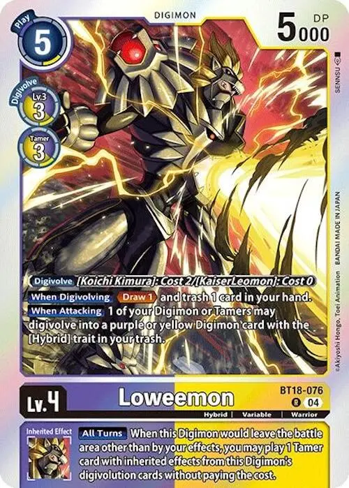 Loweemon [Bt18-076] [Release Special Booster Ver.2.0] 1