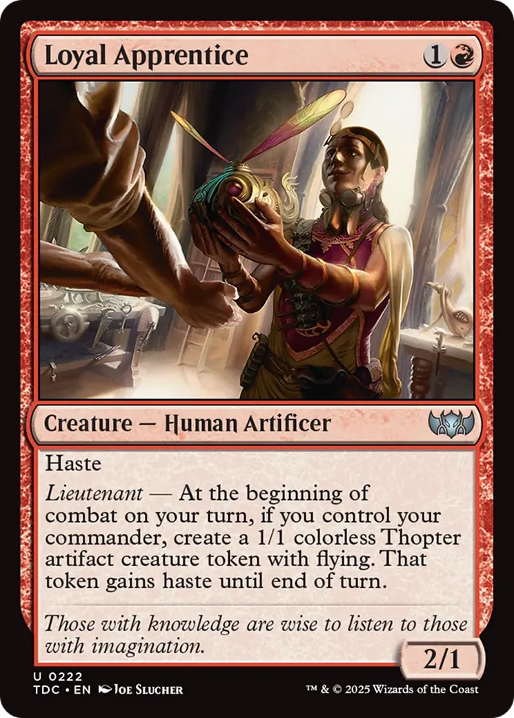 Loyal Apprentice [Tarkir: Dragonstorm Commander] 1