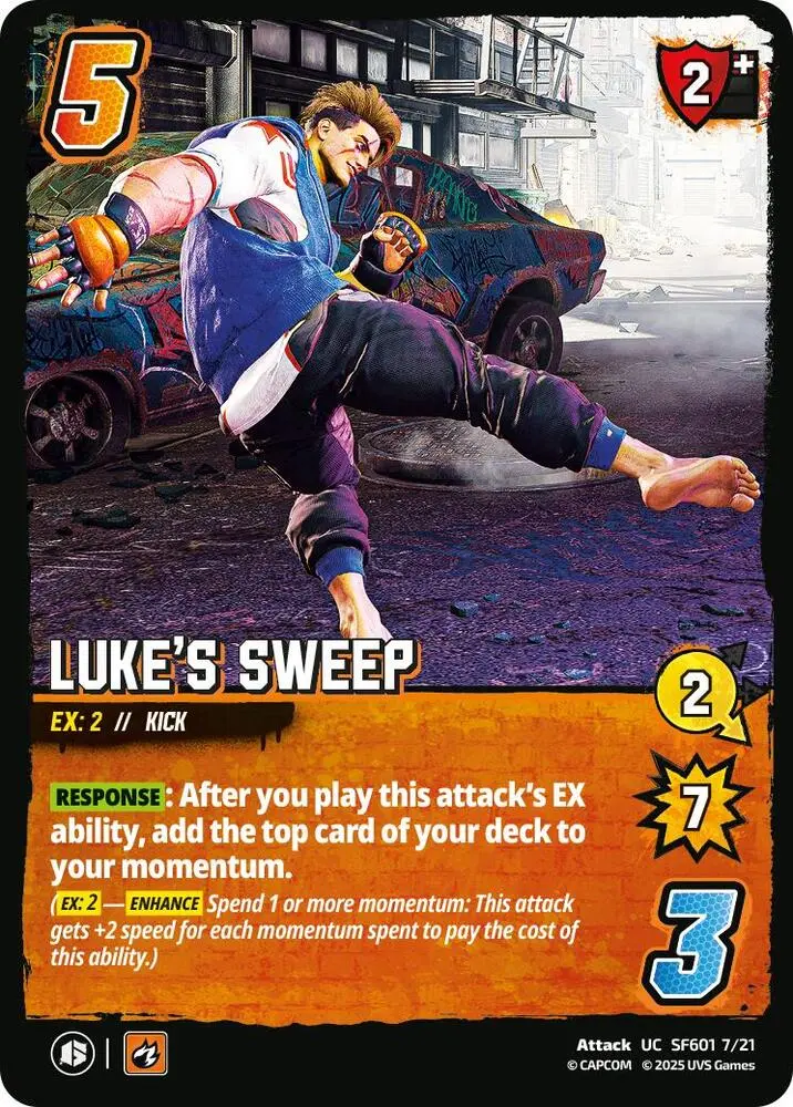 Luke's Sweep - Challenger Series: Street Fighter 6 (Sf6) (Foil) 1