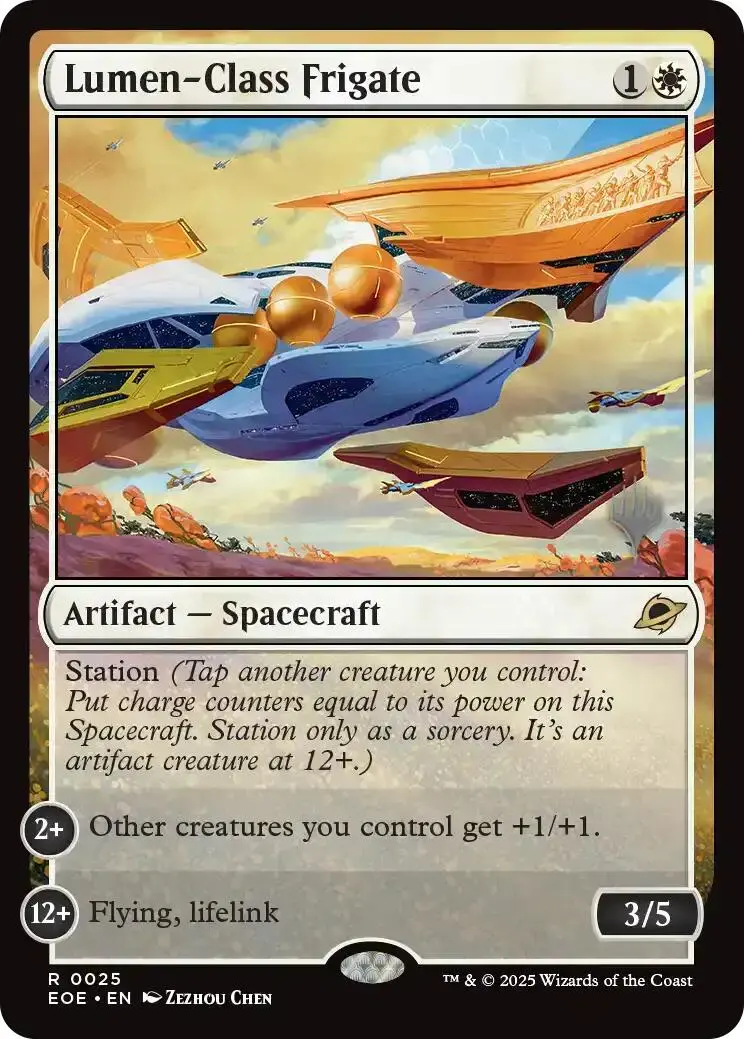 Lumen-Class Frigate (Promo Pack) [Edge Of Eternities Promo Pack] 1