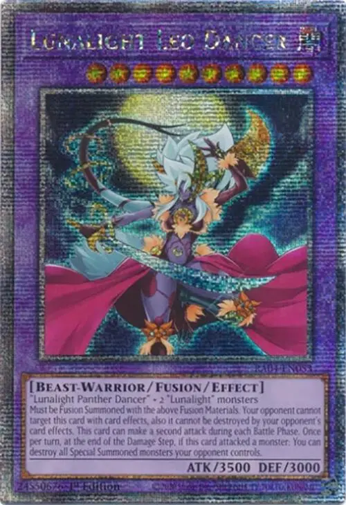 Lunalight Leo Dancer [Ra04-En053] Quarter Century Secret Rare 1